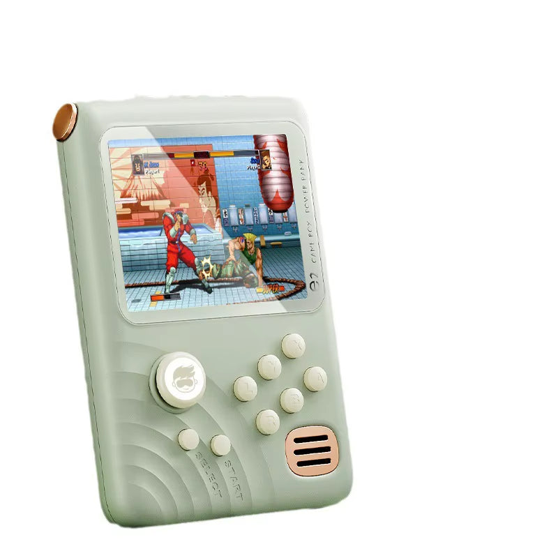 Retro Game Console - 3.5-inch IPS Screen, 6000mAh, 10000 Games | Light Green Retro Game Console - 3.5-inch IPS Screen, 6000mAh, 10000 Games | Light Green